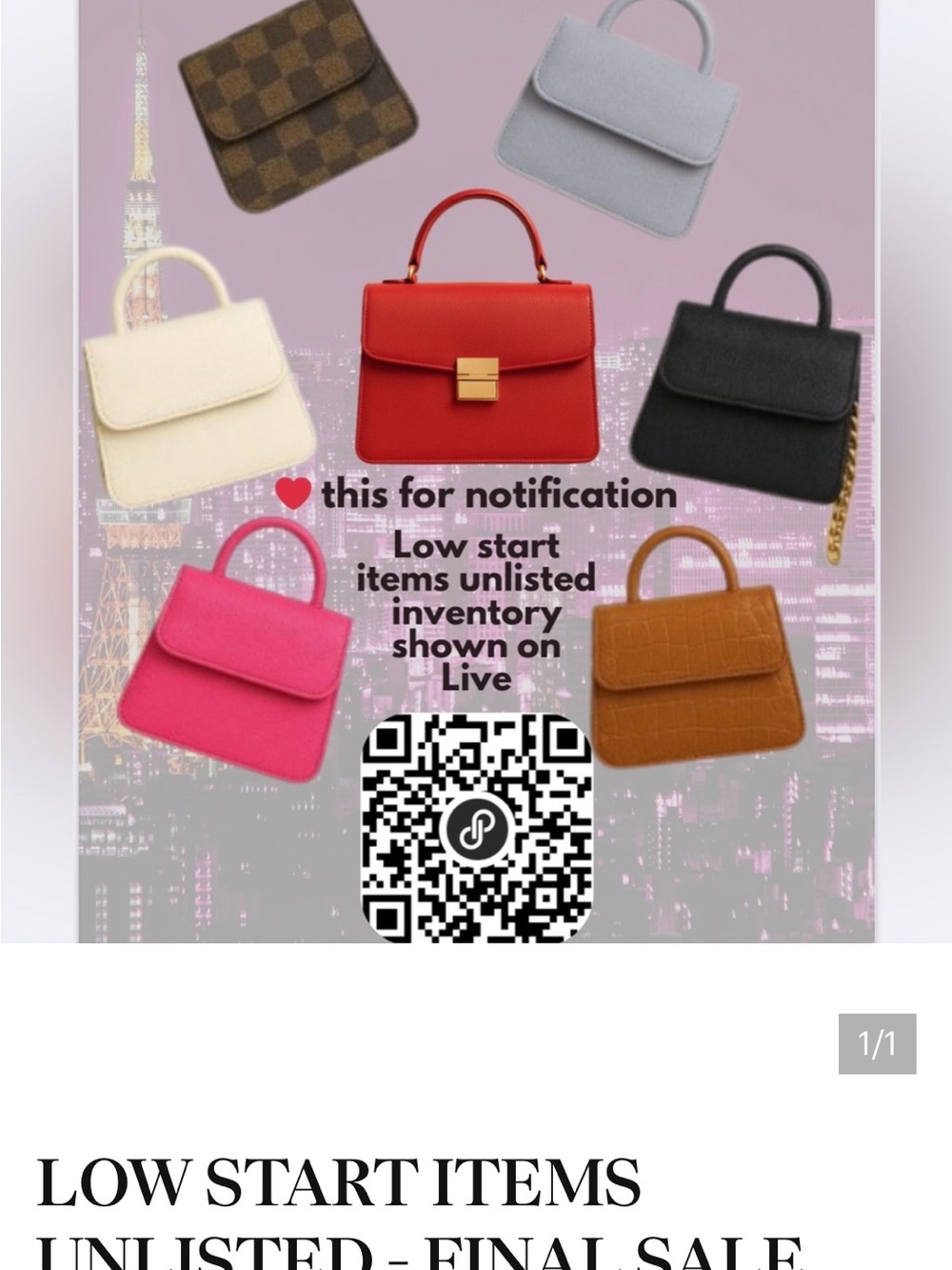 Red Top-Handle Women's Bag with Gold Hardware